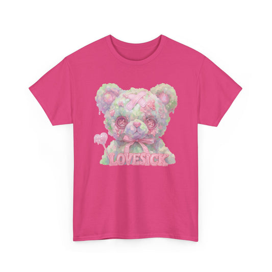 Lovesick Bear Unisex Heavy Cotton Tee
