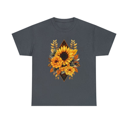 Sunflowers Unisex Heavy Cotton Tee
