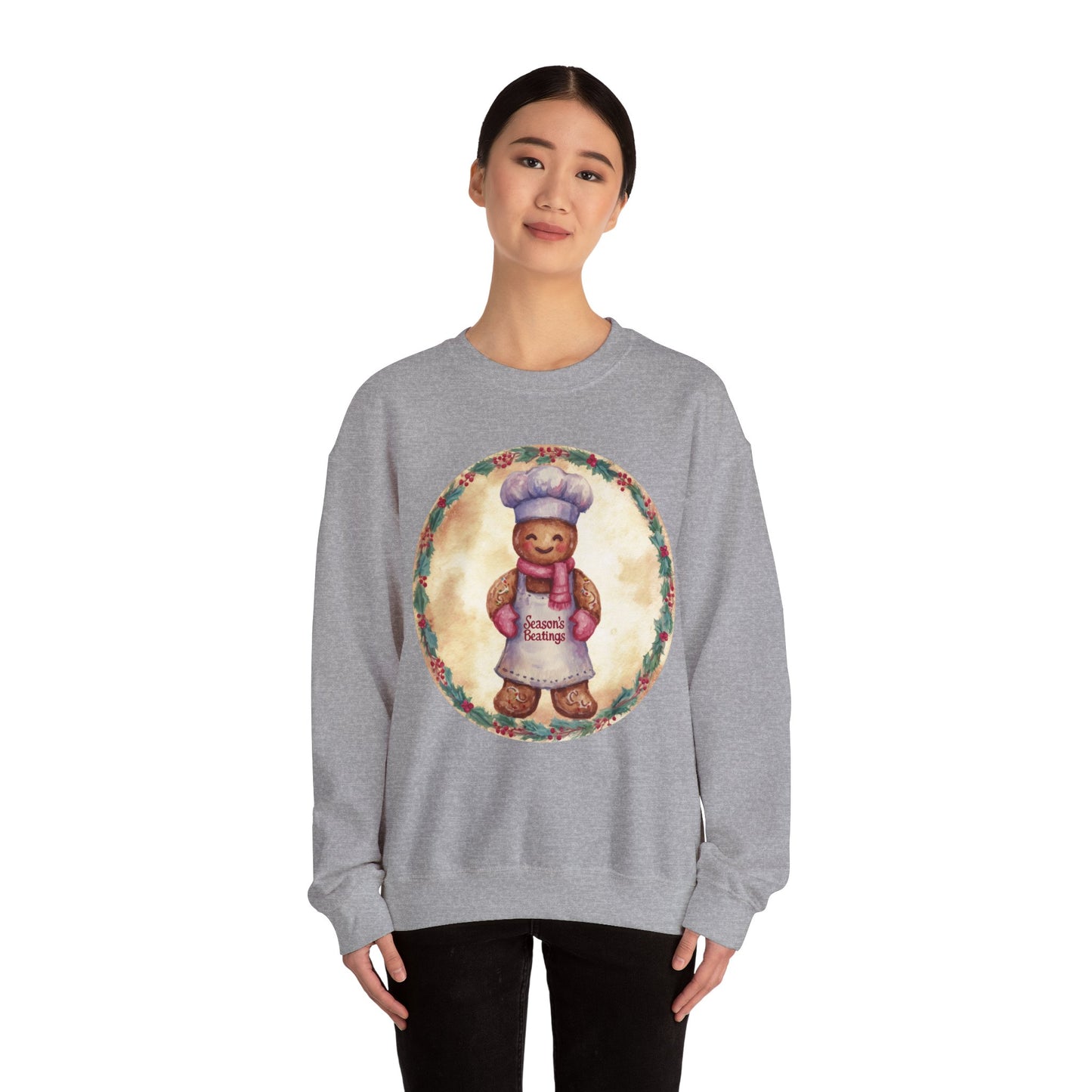 Gingerbread Baker Unisex Heavy Blend™ Crewneck Sweatshirt