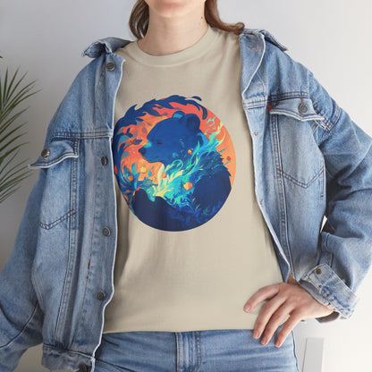 Elemental Bear Unisex Heavy Cotton Tee