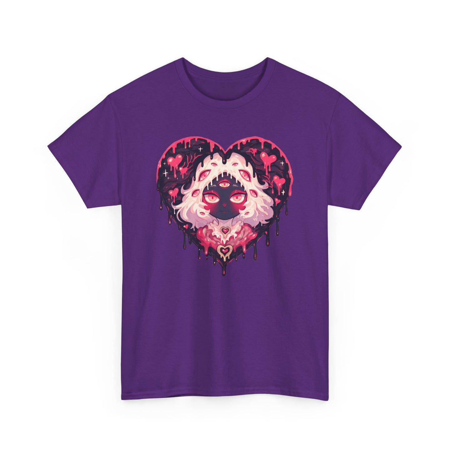 Melty Heart Unisex Heavy Cotton Tee