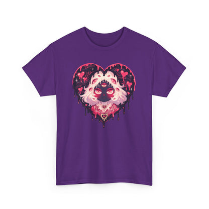 Melty Heart Unisex Heavy Cotton Tee