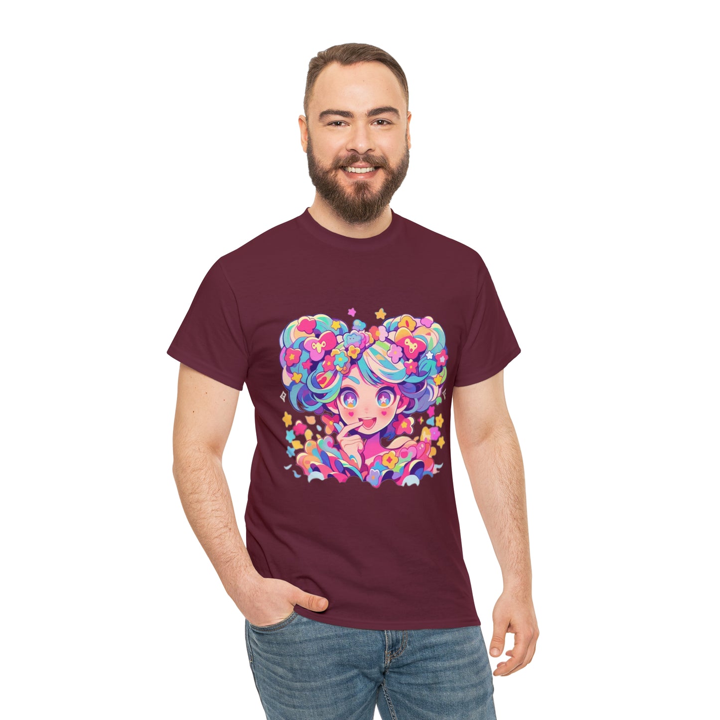 Candy Clown Unisex Heavy Cotton Tee
