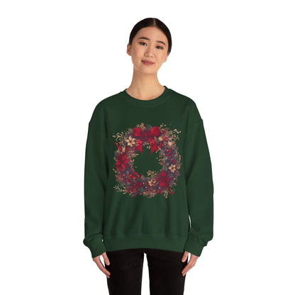 Wreath Unisex Heavy Blend™ Crewneck Sweatshirt