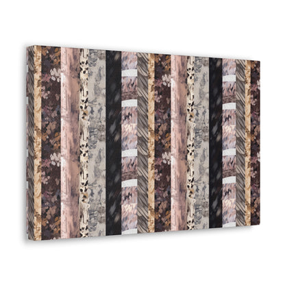 Textured Stripes Canvas Gallery Wrap