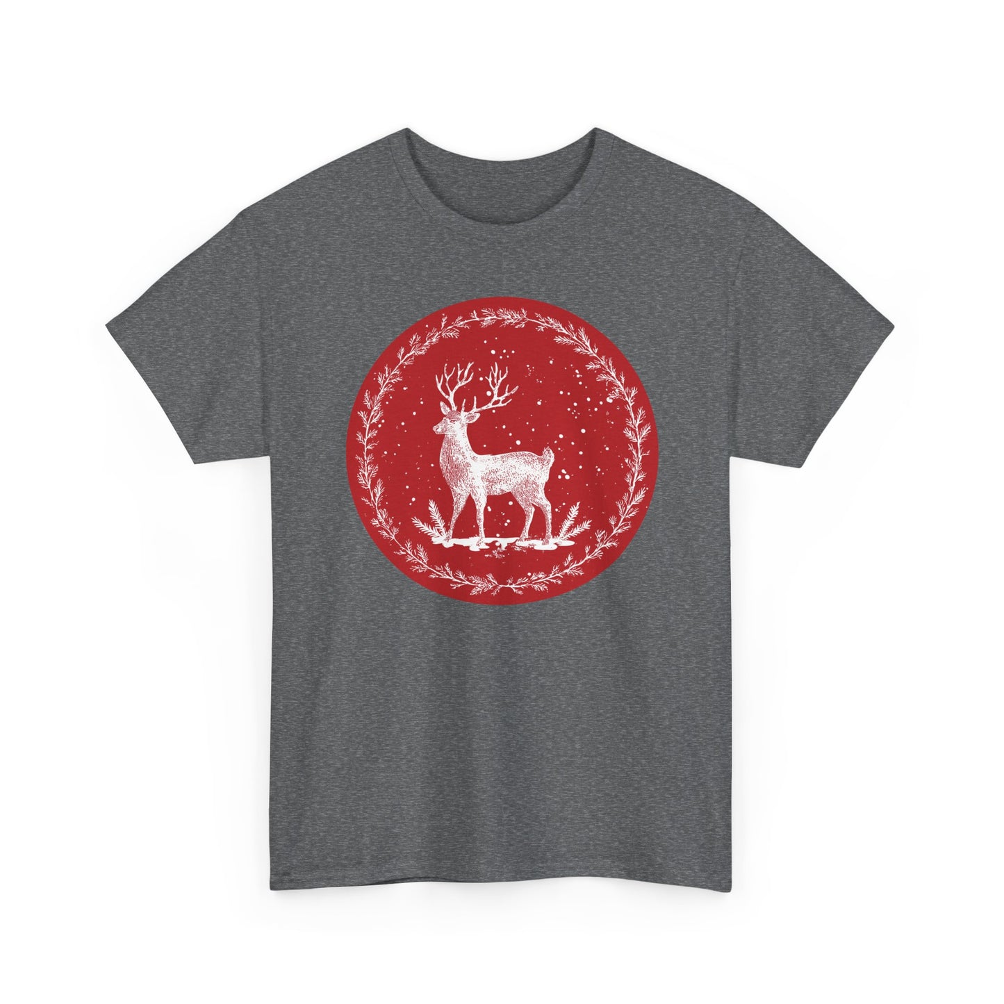 Rustic Deer Unisex Heavy Cotton Tee