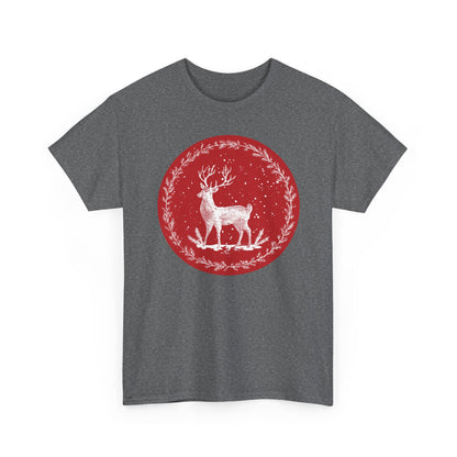 Rustic Deer Unisex Heavy Cotton Tee