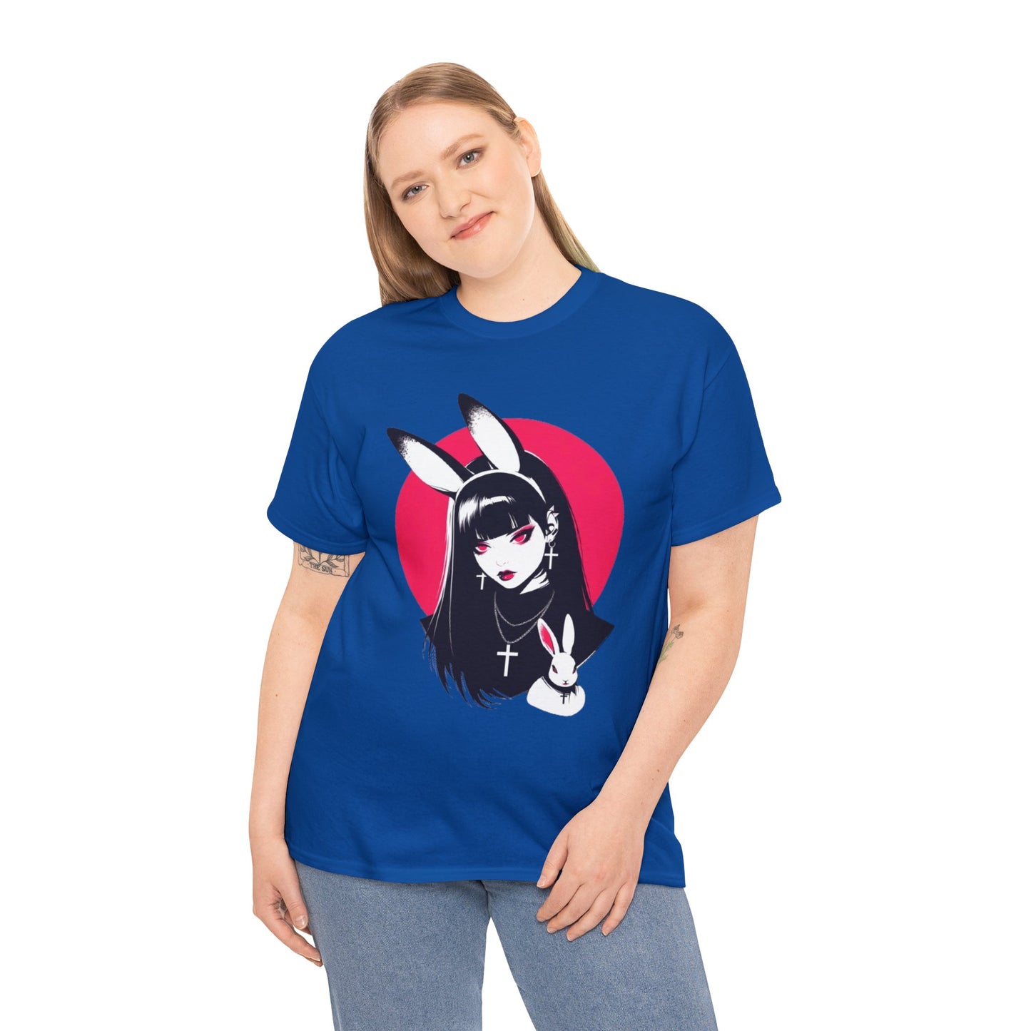 Vampire Bunny Unisex Heavy Cotton Tee