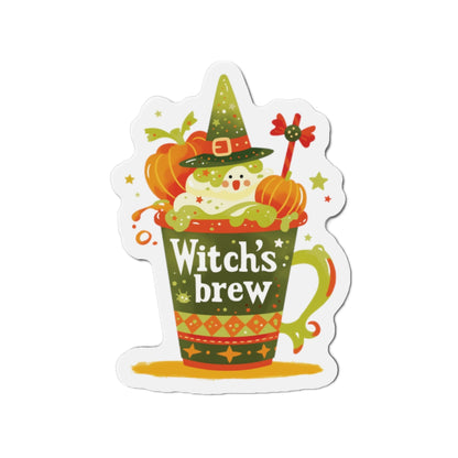 Witch's Brew Die-Cut Magnets