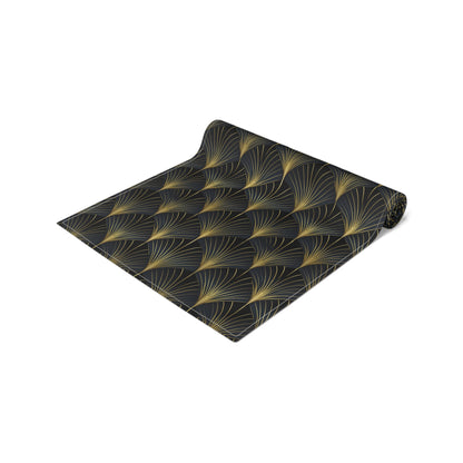 Art Deco Fans Table Runner (Cotton, Poly)