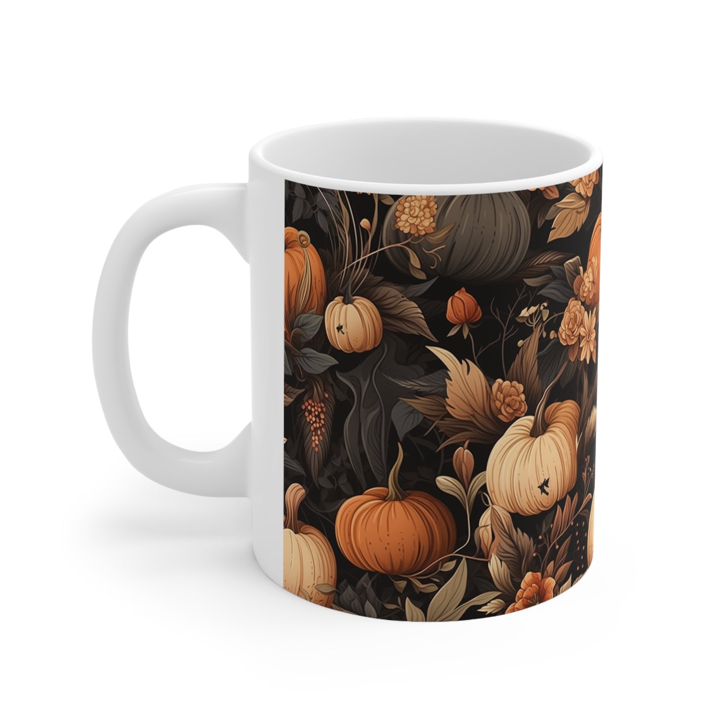 Pumpkin Harvest Ceramic Mug 11oz