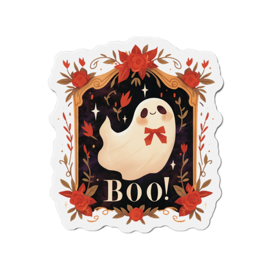 Boo! Die-Cut Magnets