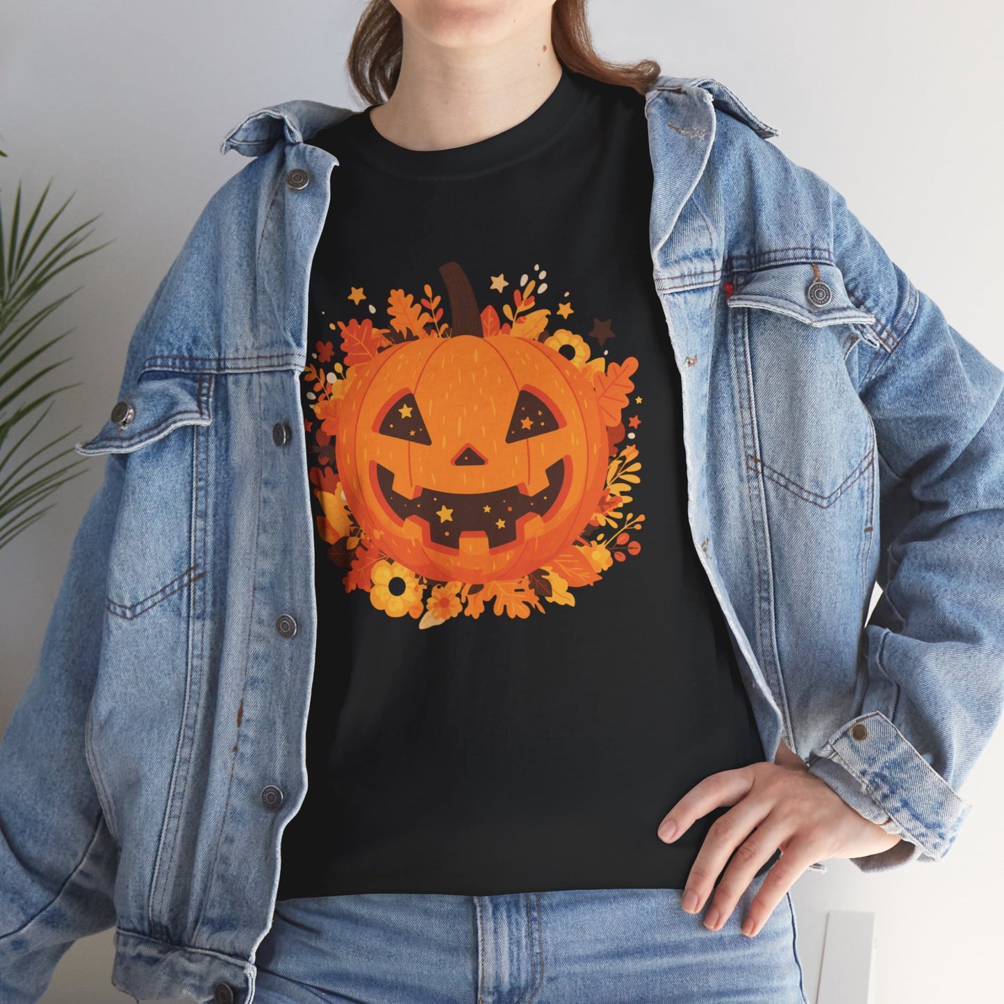 Jack-O-Lantern Unisex Heavy Cotton Tee