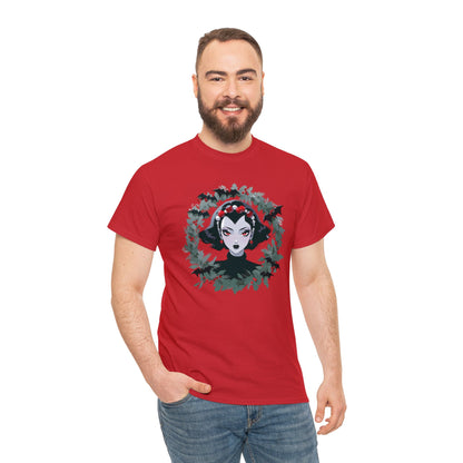 Vampire Wreath Unisex Heavy Cotton Tee