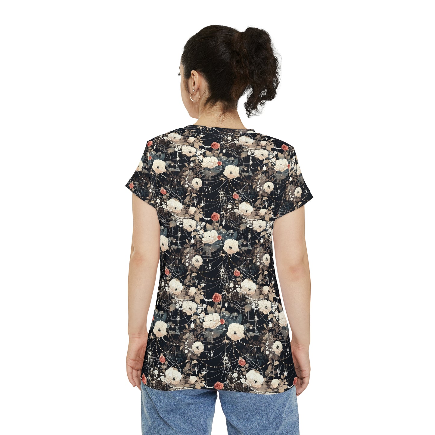 Shimmerweb Women's Short Sleeve Shirt (AOP)