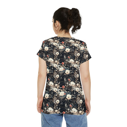 Shimmerweb Women's Short Sleeve Shirt (AOP)