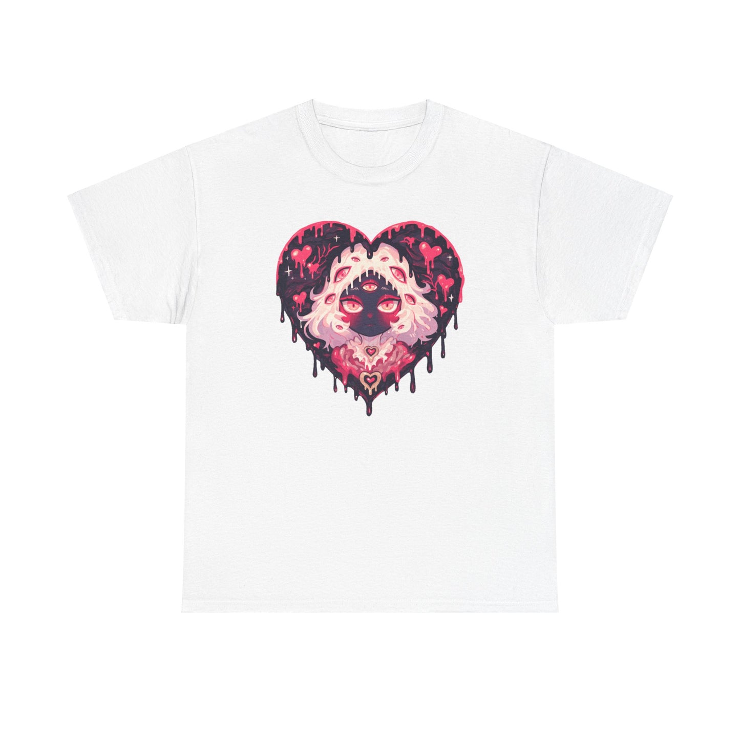 Melty Heart Unisex Heavy Cotton Tee