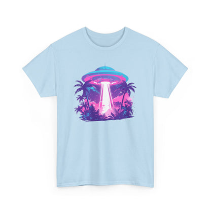 Tropical UFO Unisex Heavy Cotton Tee