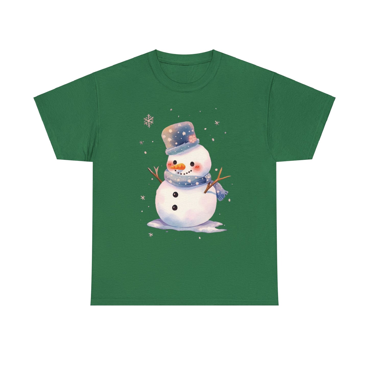 Snowman Unisex Heavy Cotton Tee