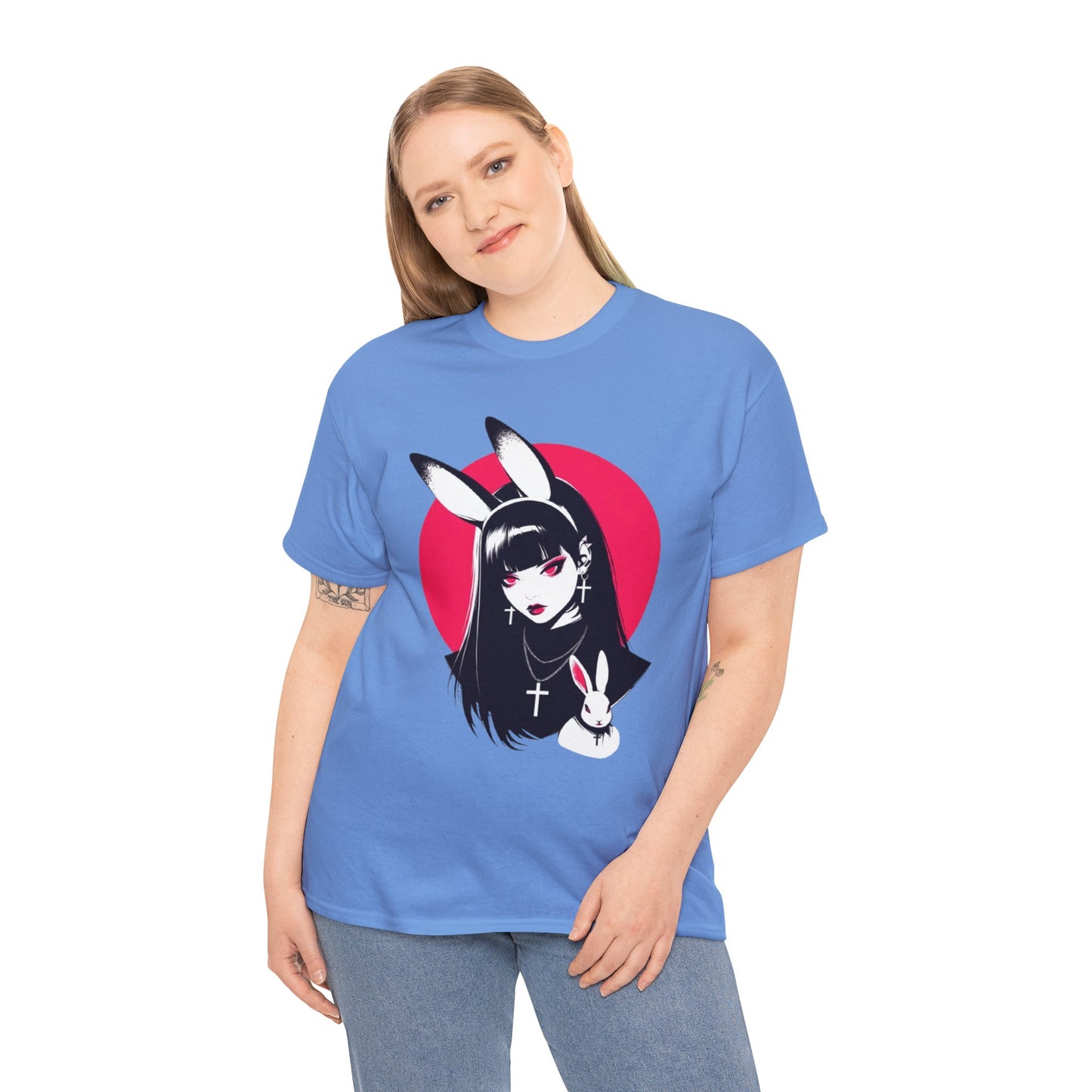 Vampire Bunny Unisex Heavy Cotton Tee