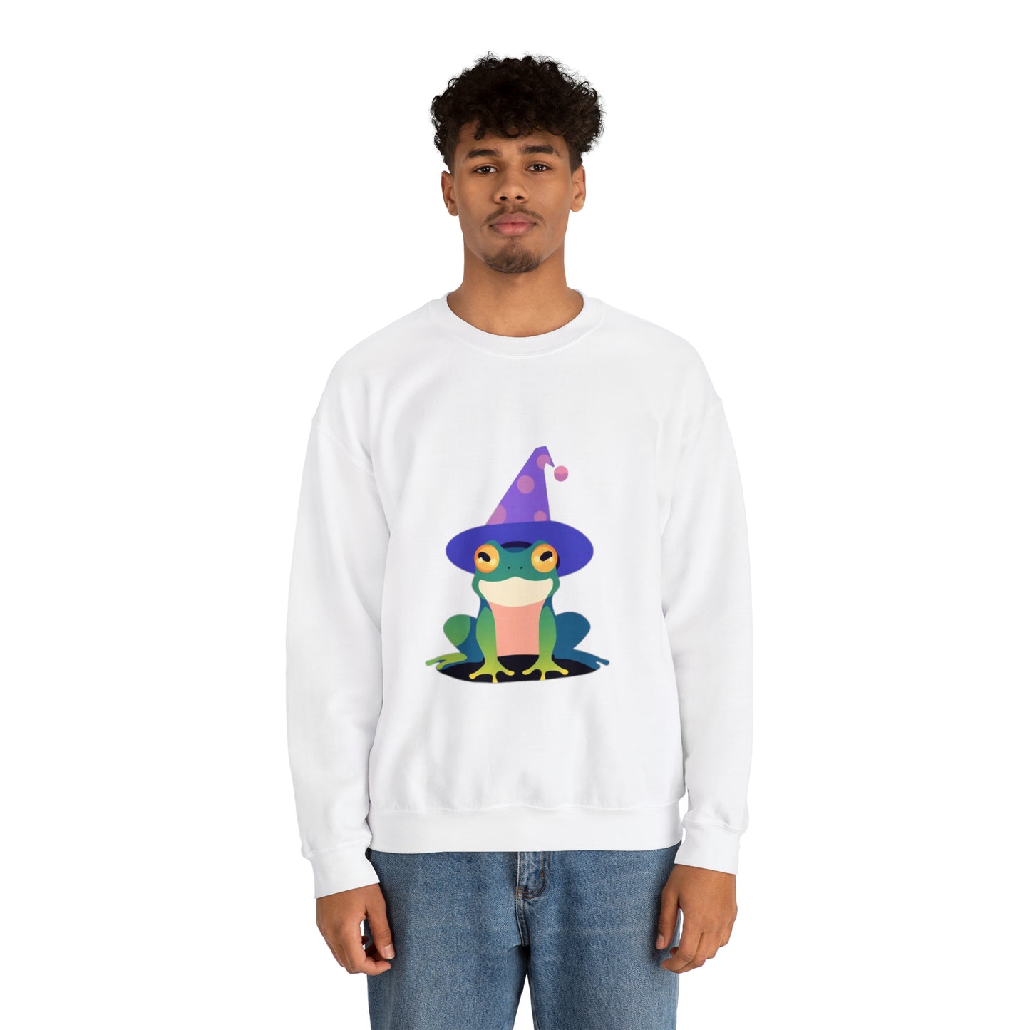 Wizard Frog Unisex Heavy Blend™ Crewneck Sweatshirt