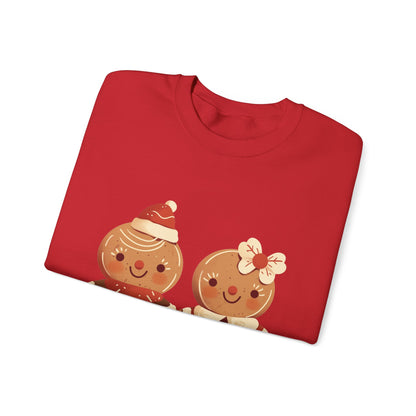 Gingerbread Couple Unisex Heavy Blend™ Crewneck Sweatshirt