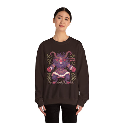Season's Beatings (Krampus) Unisex Heavy Blend™ Crewneck Sweatshirt