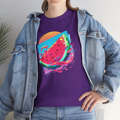 Summer Watermelon Unisex Heavy Cotton Tee