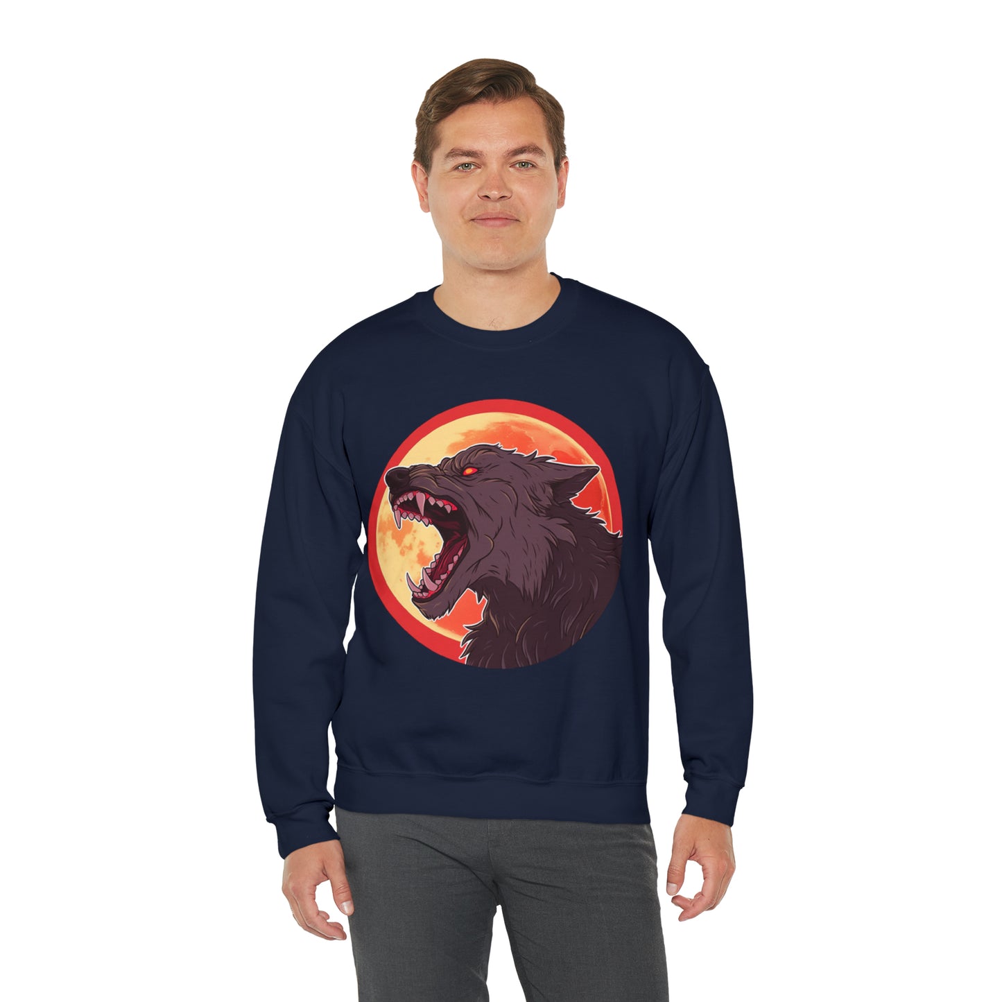 Werewolf Unisex Heavy Blend™ Crewneck Sweatshirt