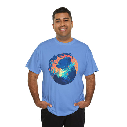 Elemental Bear Unisex Heavy Cotton Tee
