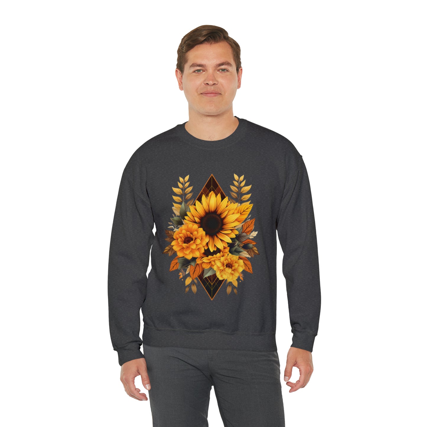Sunflowers Unisex Heavy Blend™ Crewneck Sweatshirt