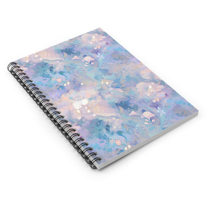 Watercolor Spiral Notebook - Ruled Line