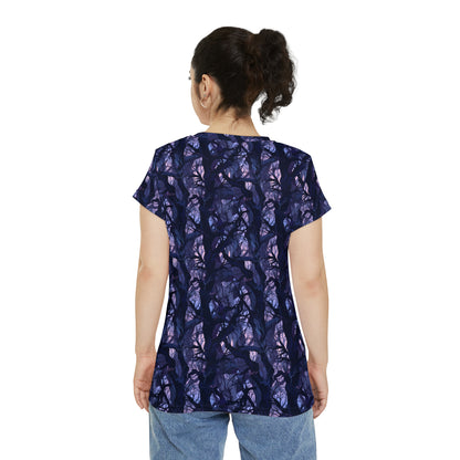 Haunted Forest Women's Short Sleeve Shirt (AOP)