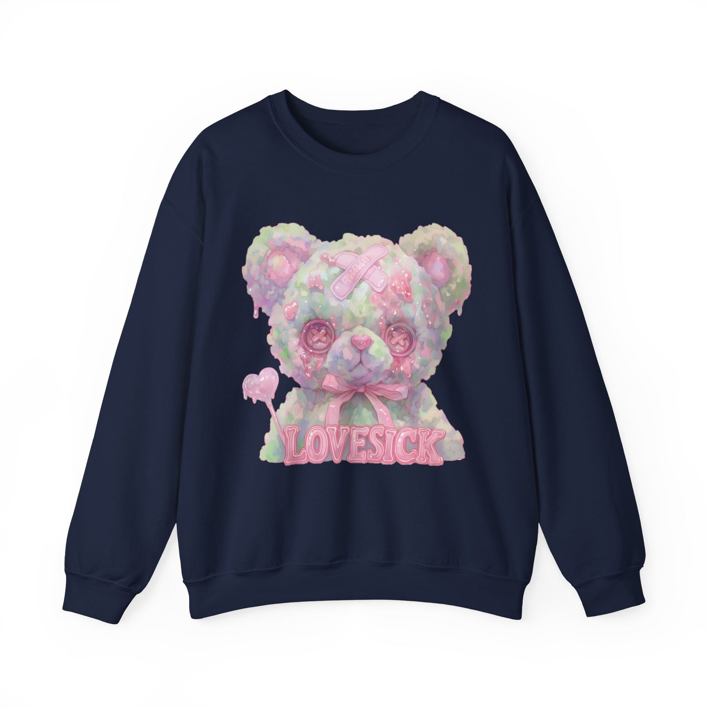 Lovesick Bear Unisex Heavy Blend™ Crewneck Sweatshirt