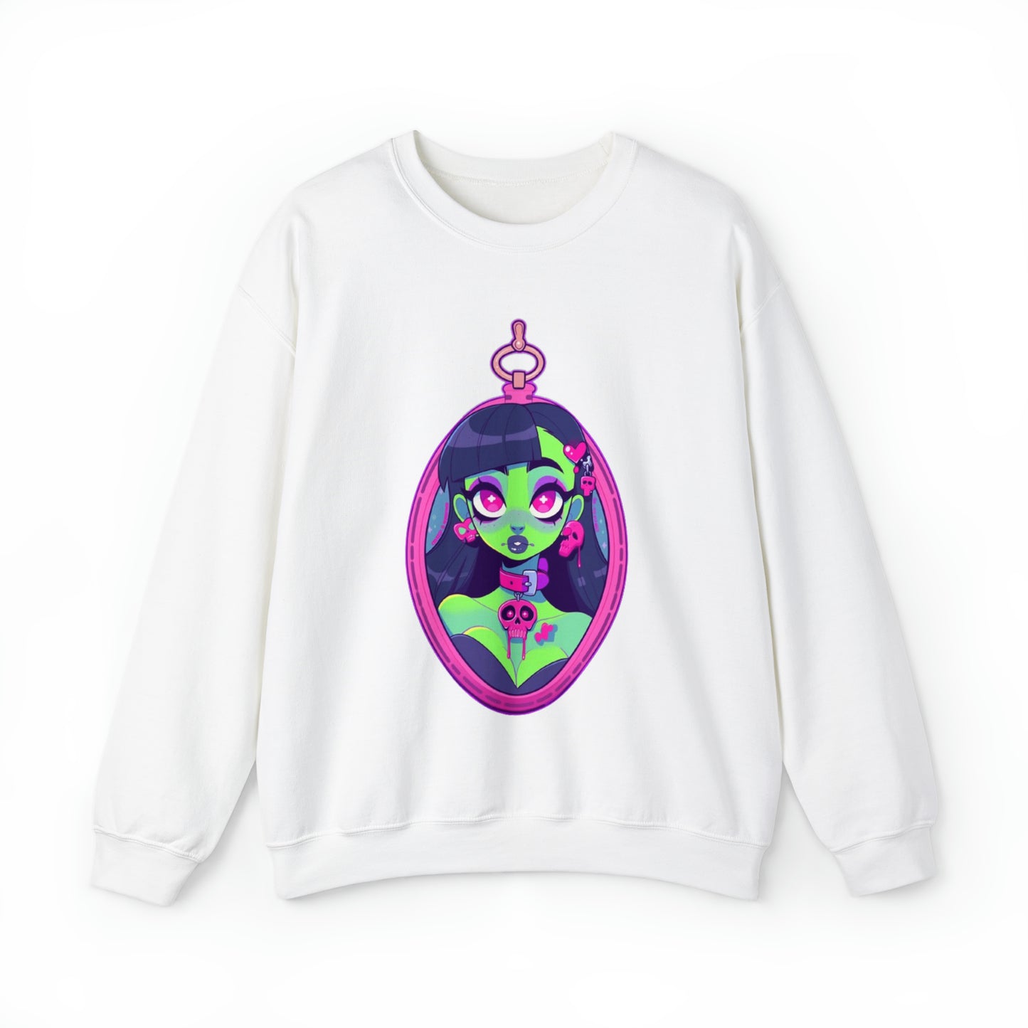 Zombie Locket Unisex Heavy Blend™ Crewneck Sweatshirt