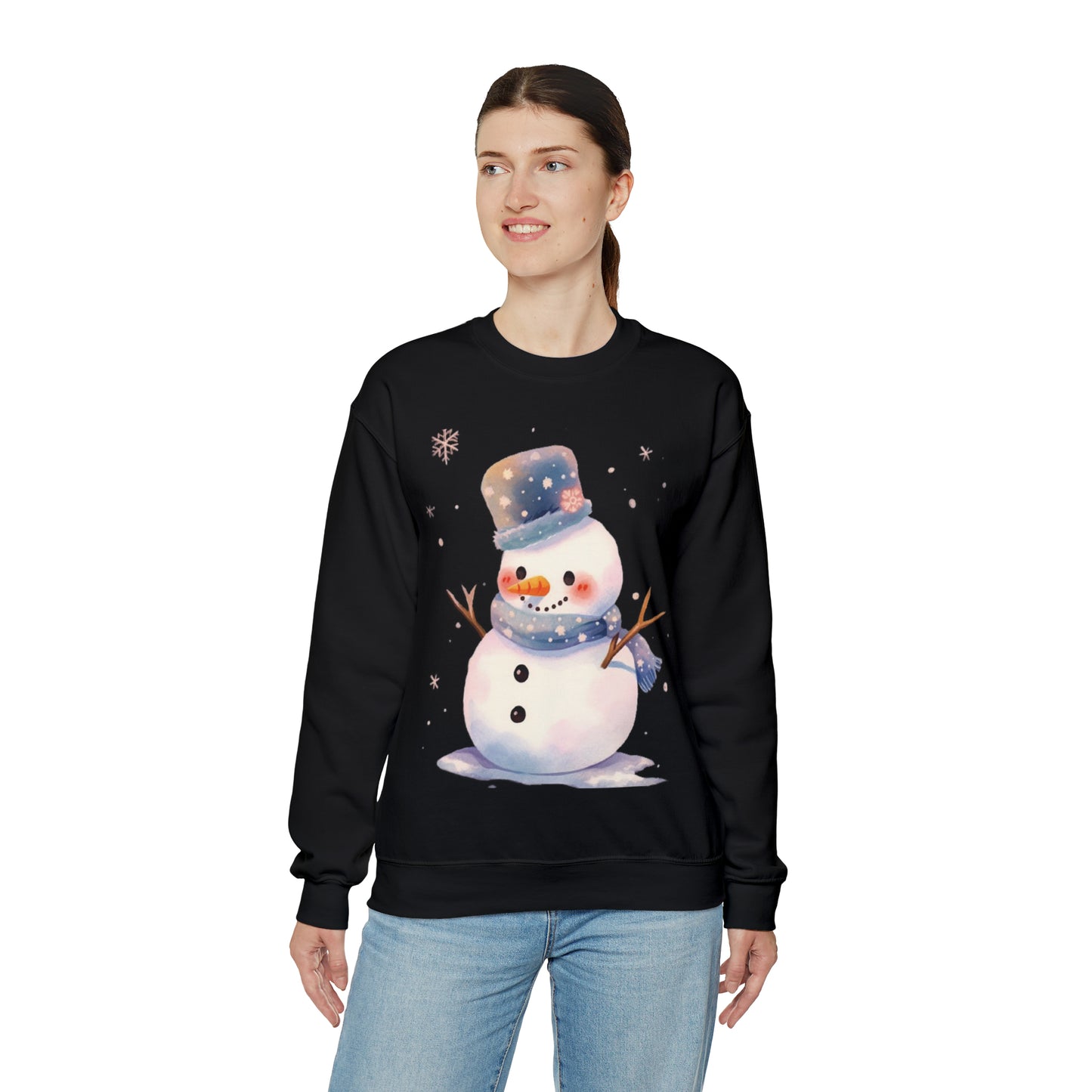 Snowman Unisex Heavy Blend™ Crewneck Sweatshirt