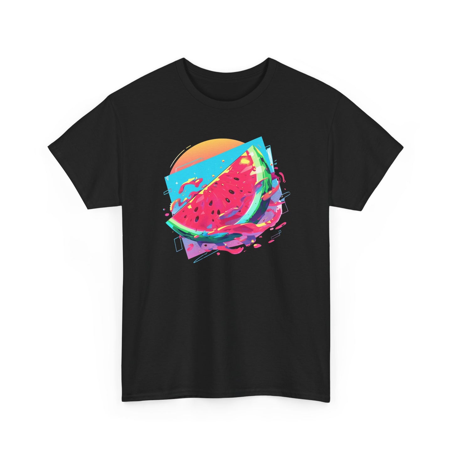 Summer Watermelon Unisex Heavy Cotton Tee