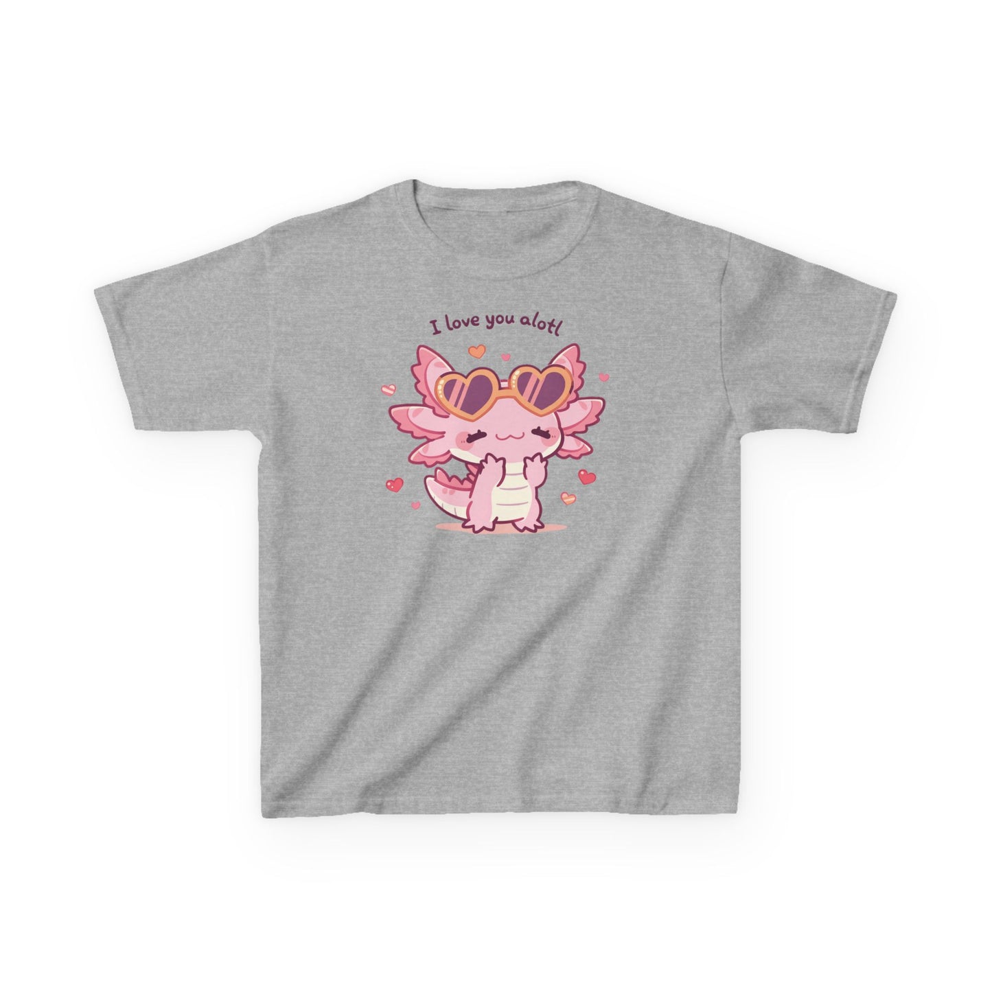 I Love You Alotl Kids Heavy Cotton™ Tee