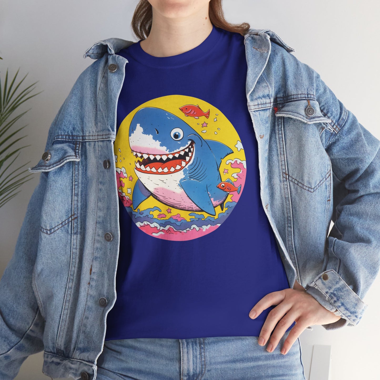 Shark Unisex Heavy Cotton Tee
