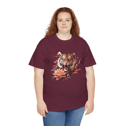 Lotus Tiger Unisex Heavy Cotton Tee