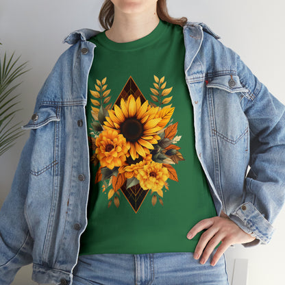 Sunflowers Unisex Heavy Cotton Tee