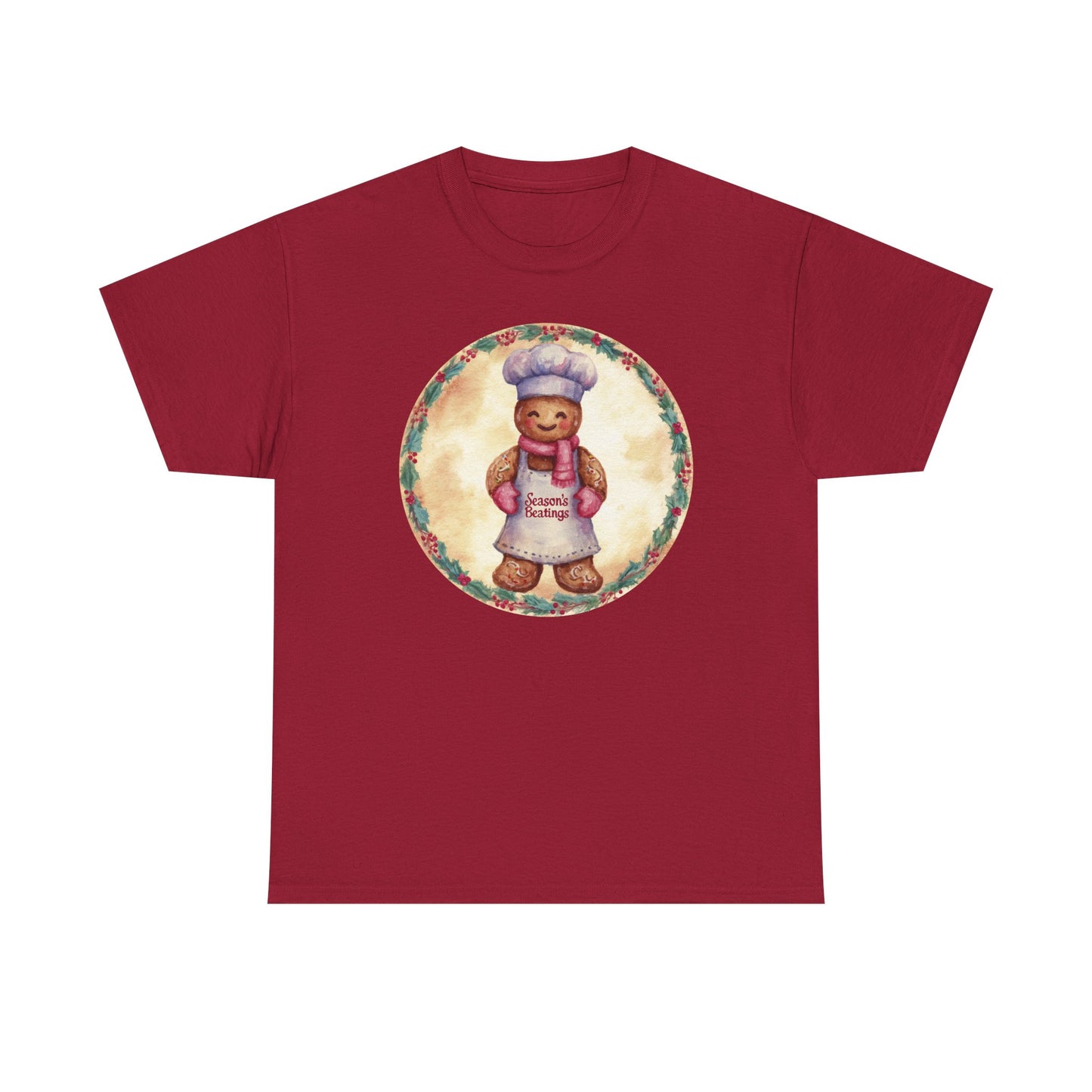 Gingerbread Baker Unisex Heavy Cotton Tee