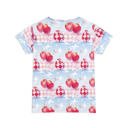 Apple Bapple Women's Short Sleeve Shirt (AOP)