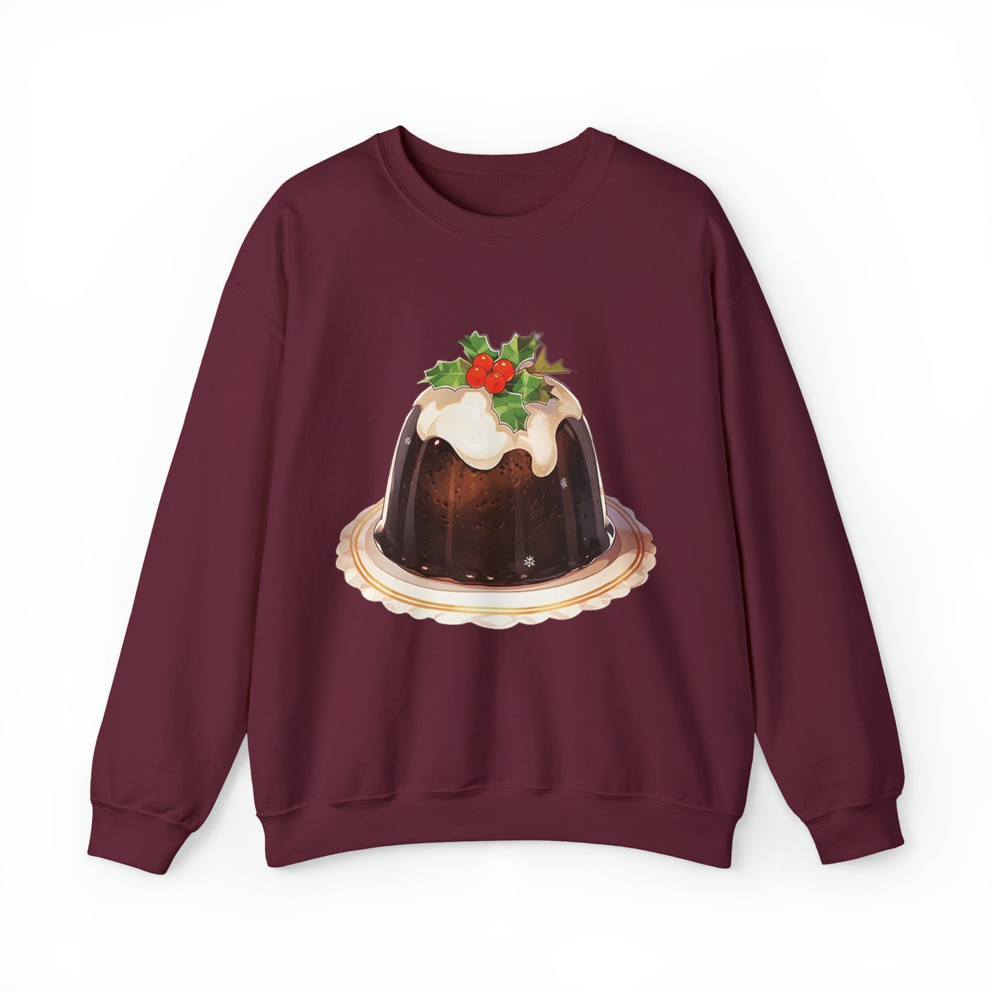 Christmas Pudding Unisex Heavy Blend™ Crewneck Sweatshirt