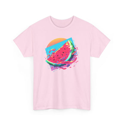 Summer Watermelon Unisex Heavy Cotton Tee