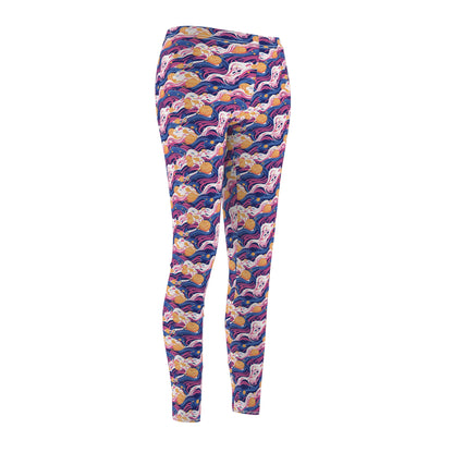 Sghetti Women's Cut & Sew Casual Leggings (AOP)