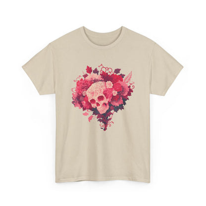 Skull Bouquet Unisex Heavy Cotton Tee
