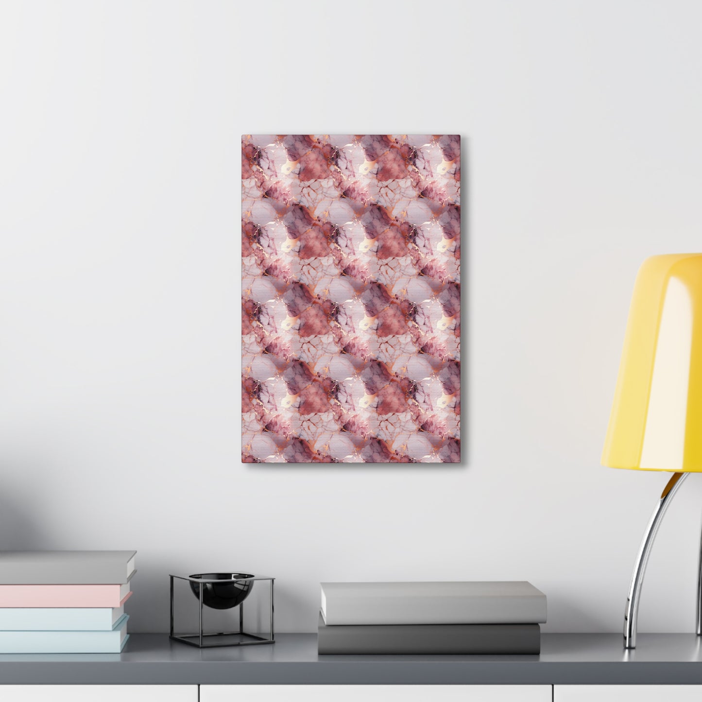 Rose Gold Marble Canvas Gallery Wrap