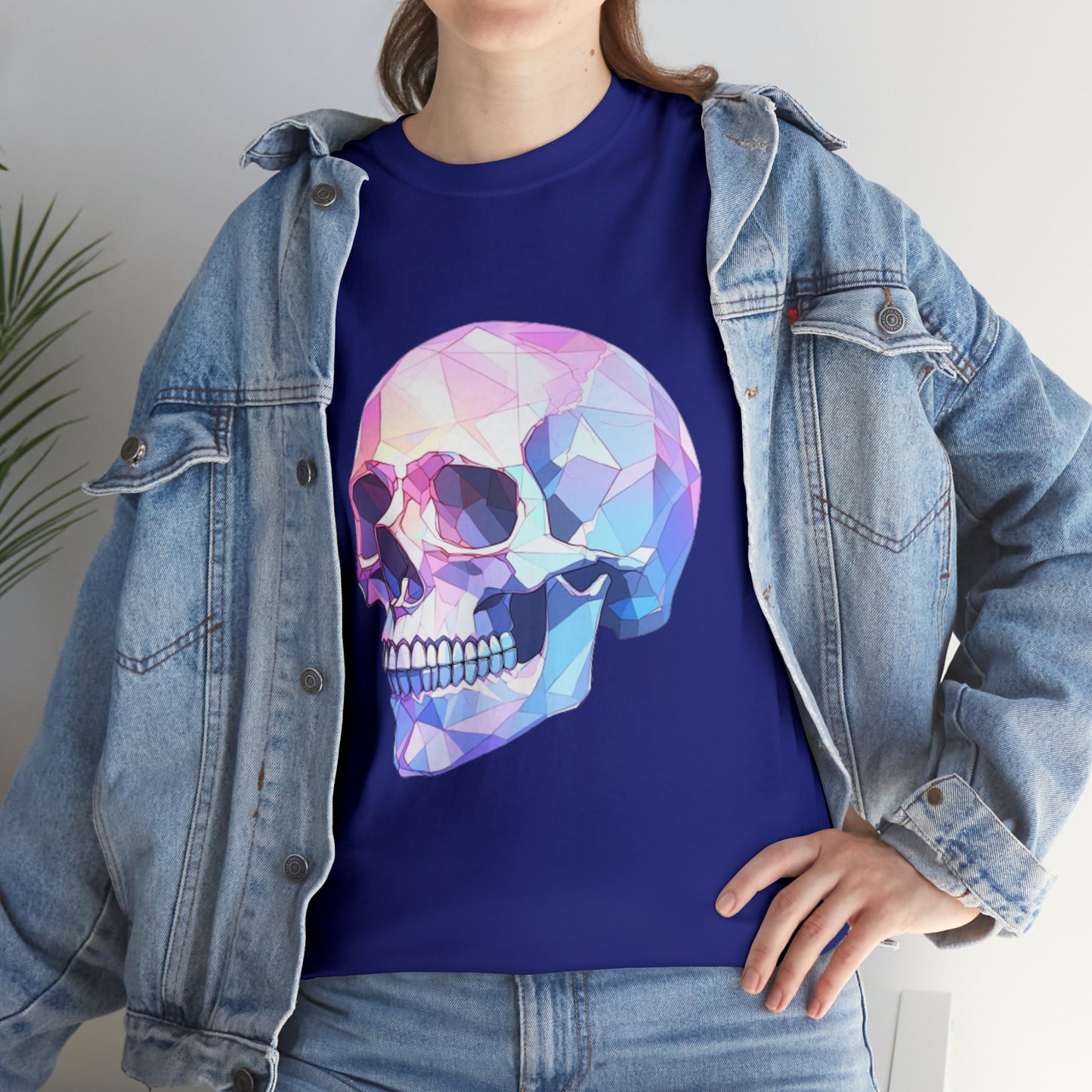 Geo Skull Unisex Heavy Cotton Tee