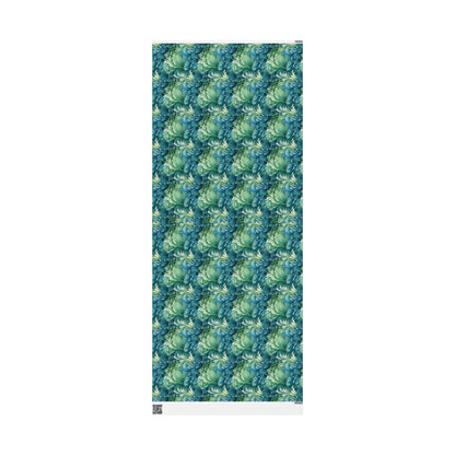 Peacock Flourishes Wrapping Papers